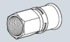 Пресс муфта 26 мм х 1" ВР Alpex-duo ® Frankische (86826774)