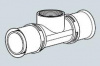 Пресс тройник 16 х 1/2" ВР х 16 мм Alpex-duo ® Frankische (86816742)