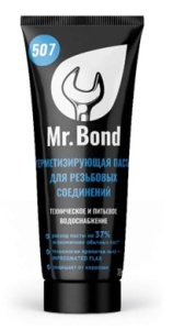 Mr.Bond 507 Паста герметезирующая для пропитки льна, туба, 70г