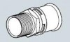 Пресс муфта 20 мм х 1" НР Alpex-duo ® Frankische (86820764)