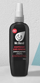 Mr.Bond 707 Клей-герметик анаэробный, демонтаж с нагревом, 100г