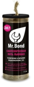 Сантехническая льняная нить Mr.BOND® 307 - 110 м