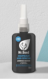 Mr.Bond 705 Клей-герметик анаэробный, демонтаж с усилием, 50г