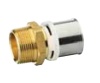 Пресс муфта MS 40 мм х 1 1/2" НР Alpex L Frankische (86740766)
