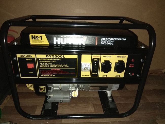 Электрогенератор Huter DY5000L